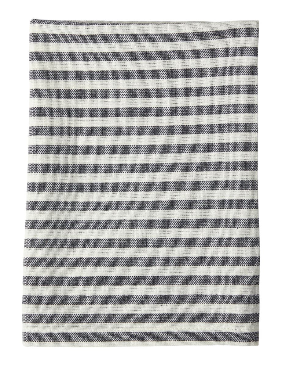 Viskestykke 50x70 cm strib 3 stk. blå