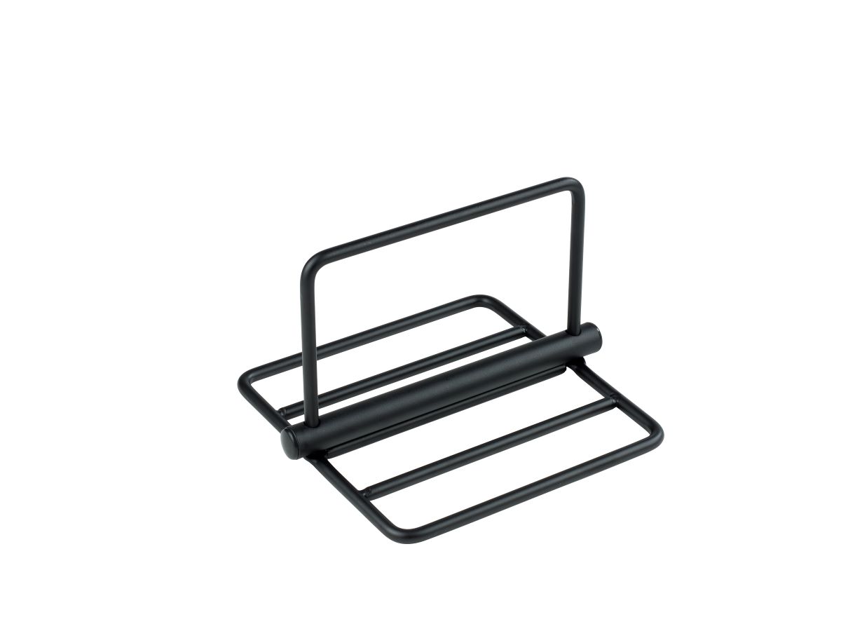 Serviethold 19x19x13,5 cm sort