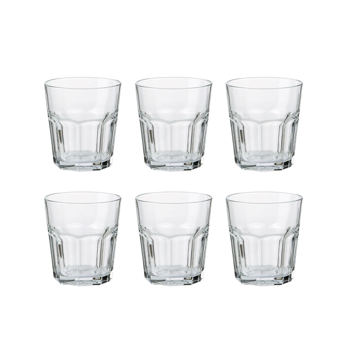 Atelier granitglas 6 stk. 28 cl