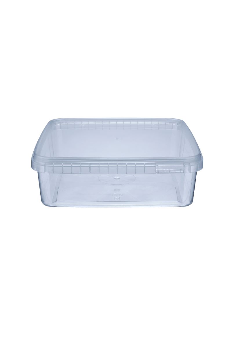 Condibøtter 3 stk. 1,5 L inkl låg - 19,5x19,5 cm.