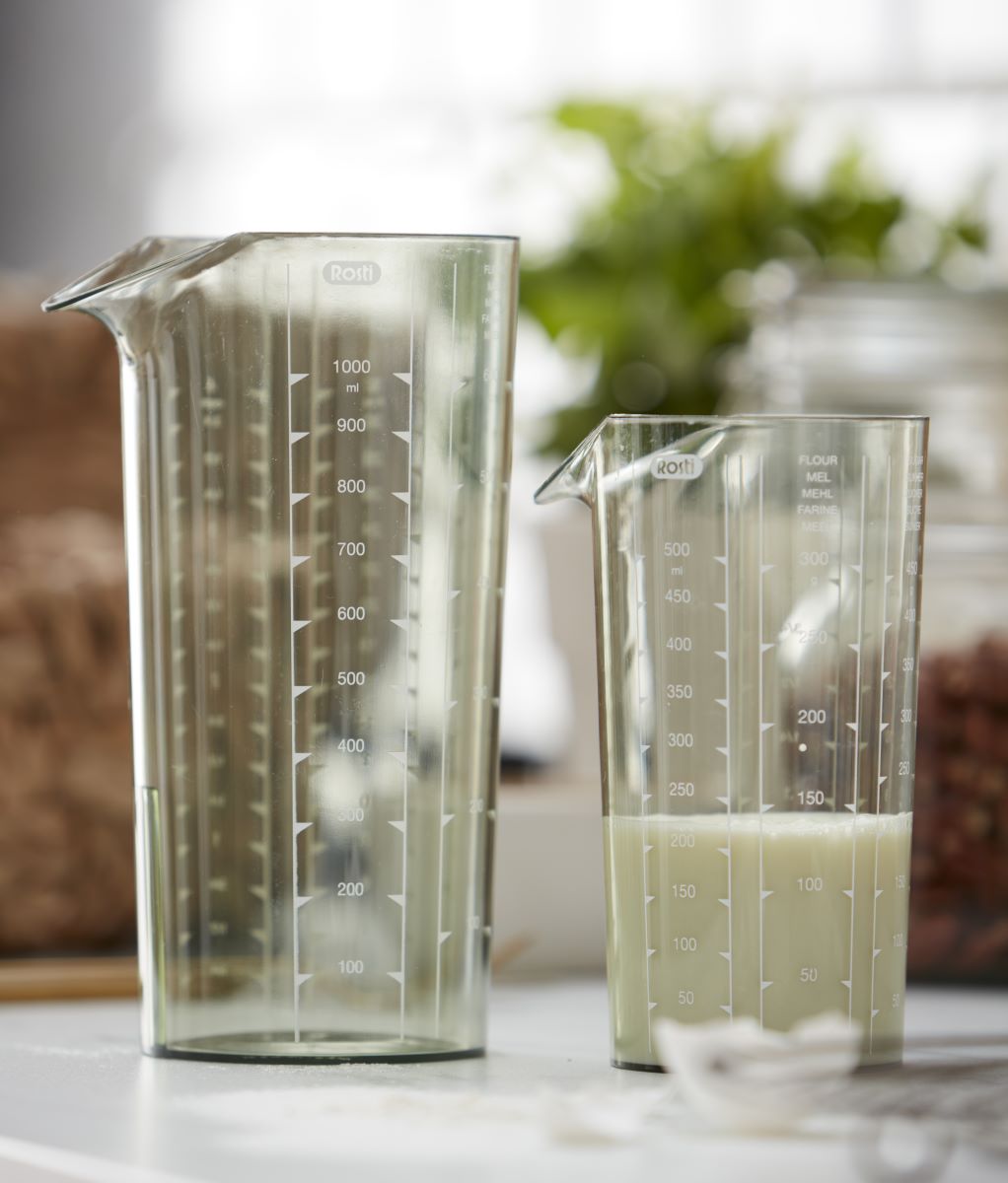 Målekande 0,5L Røgfarvet