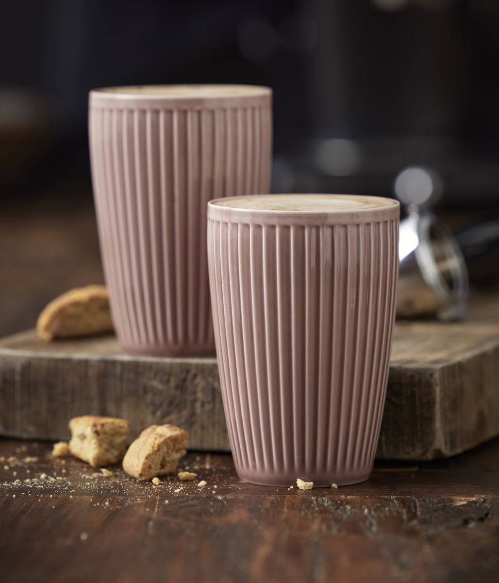 Termokrus Plissé 25 cl 8 x 12 cm 2 stk. Woodrose