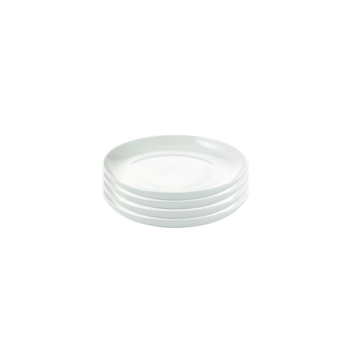 Atelier hvid desserttallerken 18 cm 4 stk.