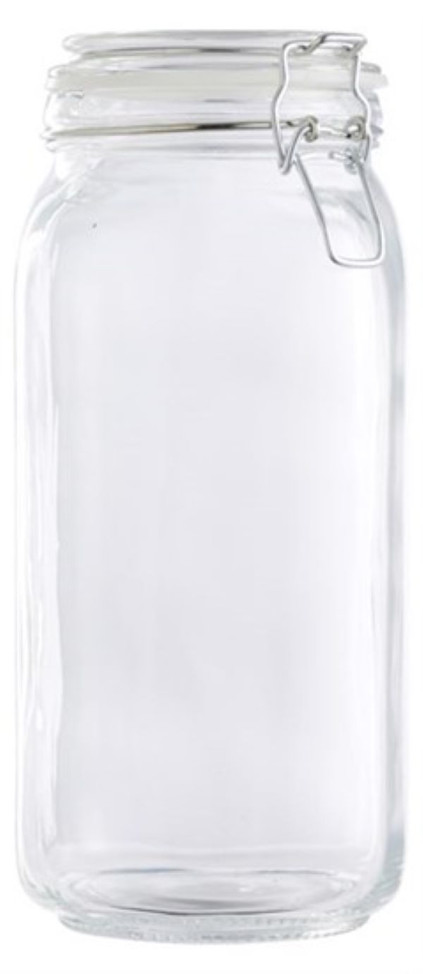 Henkogningsglas firkantet 2L