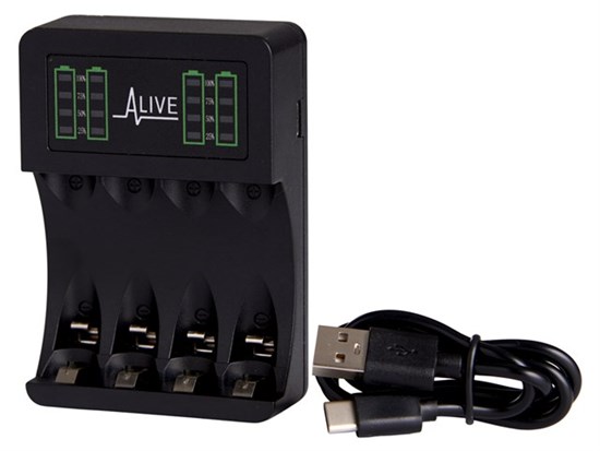 Batterioplader AA/AAA 