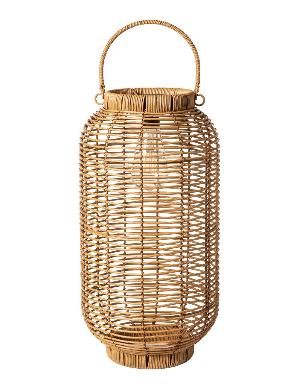 Da'core Solar lanterne pære D 24x45 cm PVC/metal natur