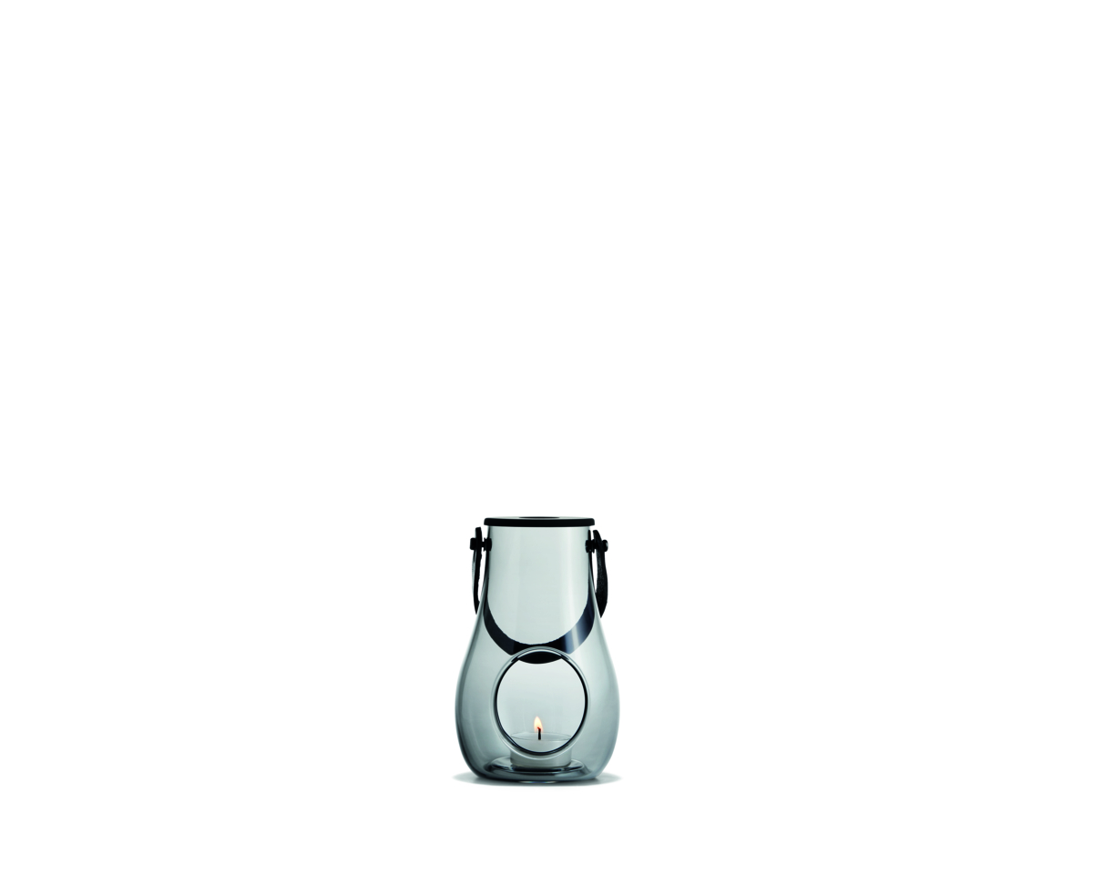 DWL Lanterne H16,5 cm smoke
