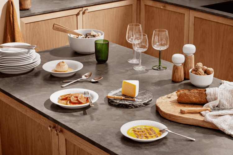 Hammershøi Tallerken Ø19 cm hvid (15107)