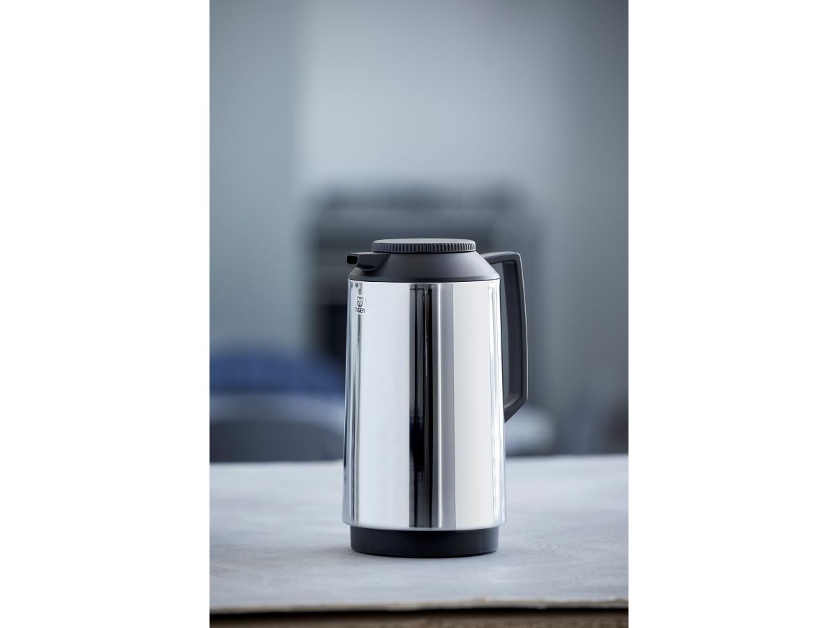Tiger termokande 1 ltr. - krom