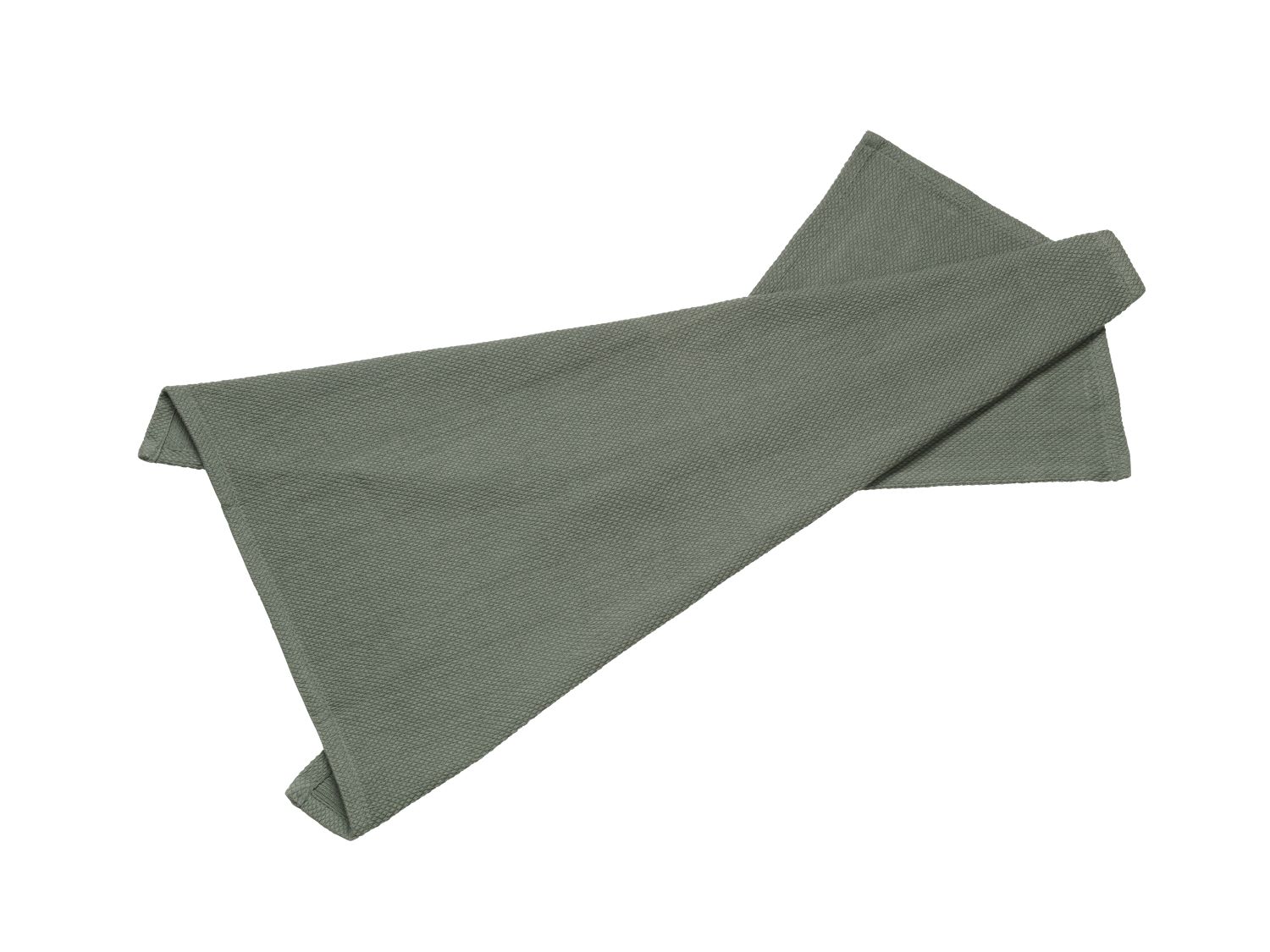 Bastian Diamond viskestykke 50x70 cm. olivengrøn