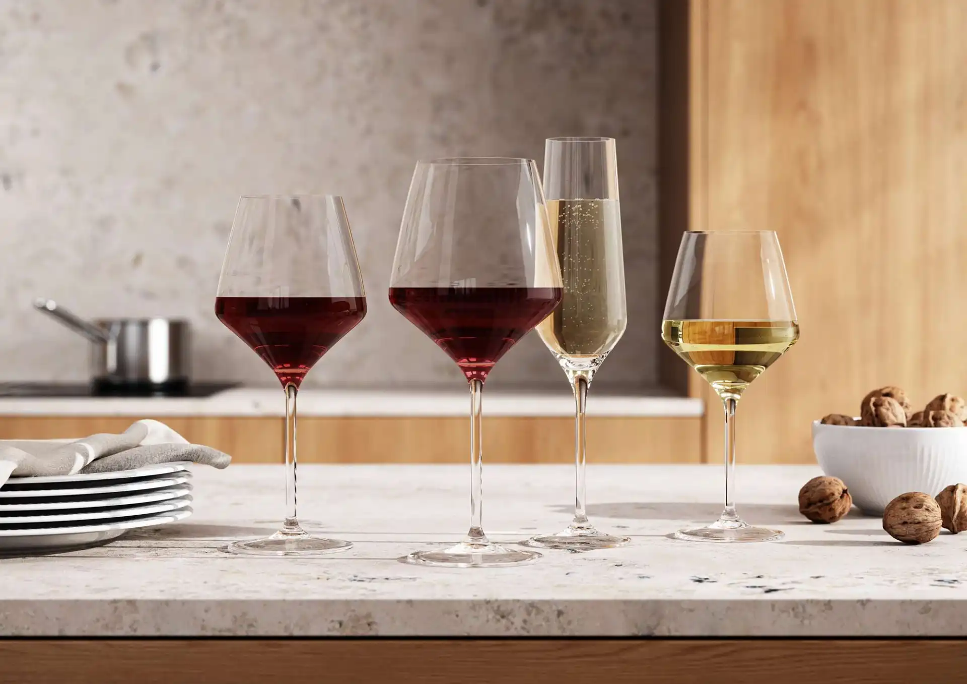 Eva Trio Legio Nova Vinglas Champagne 6 stk.