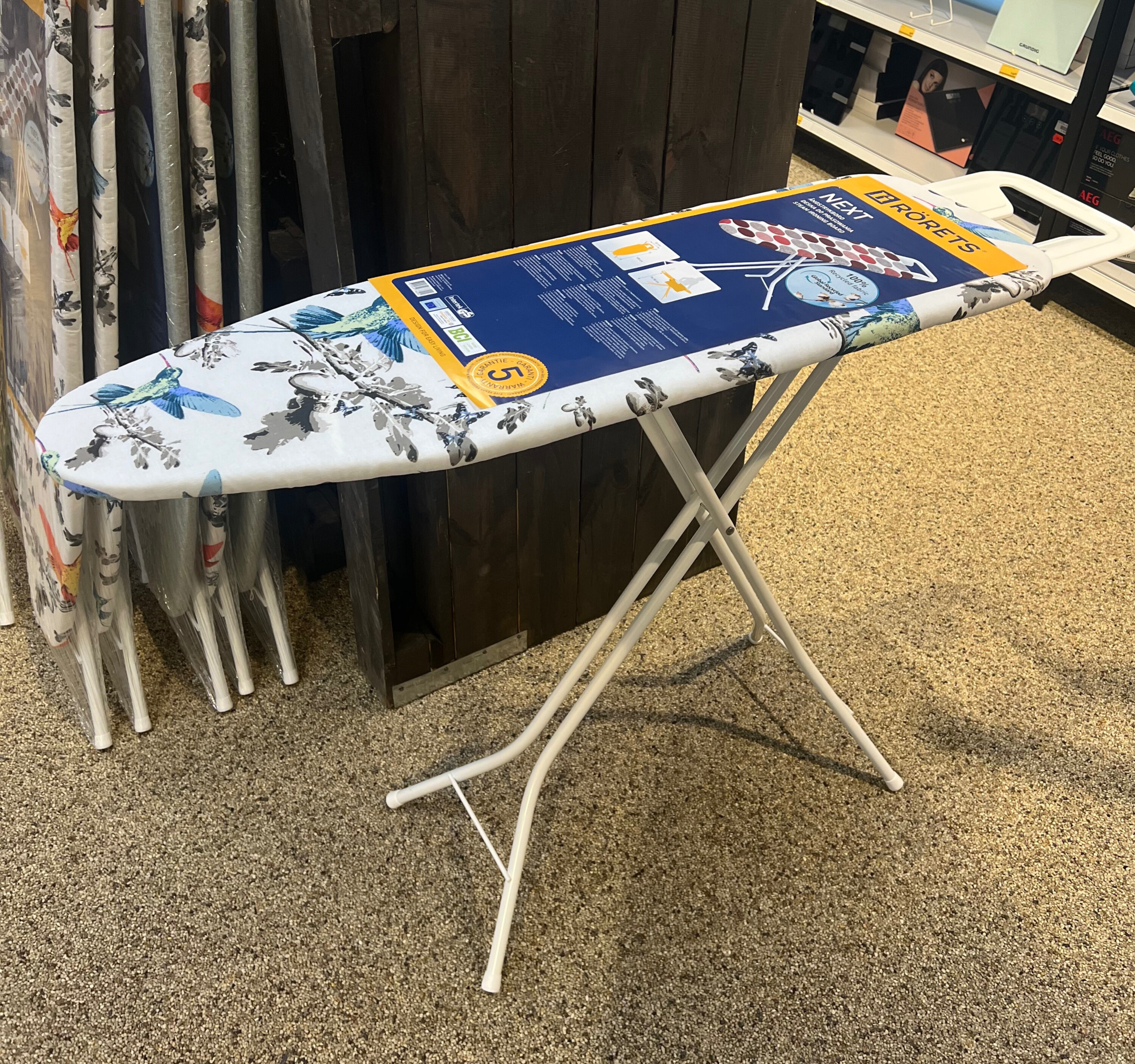 Rørets strygebræt Next 32x108 cm.