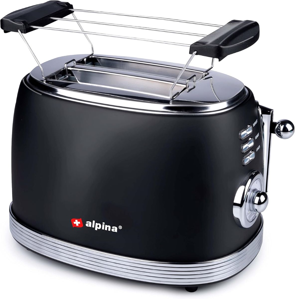 Alpina brødrister opretstående retro 2-skiver 850 W 230 W