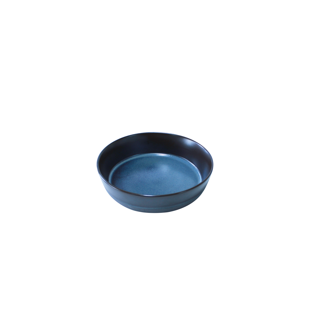 Raw suppe tallerken 19,4x4,5 cm. - midnight blue stentøj