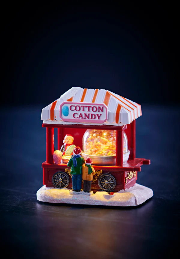 Candy Floss gadebod med LED