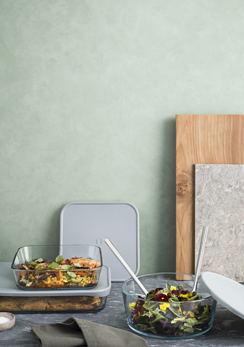 GC Låg til fad 24,5x24,5 grå