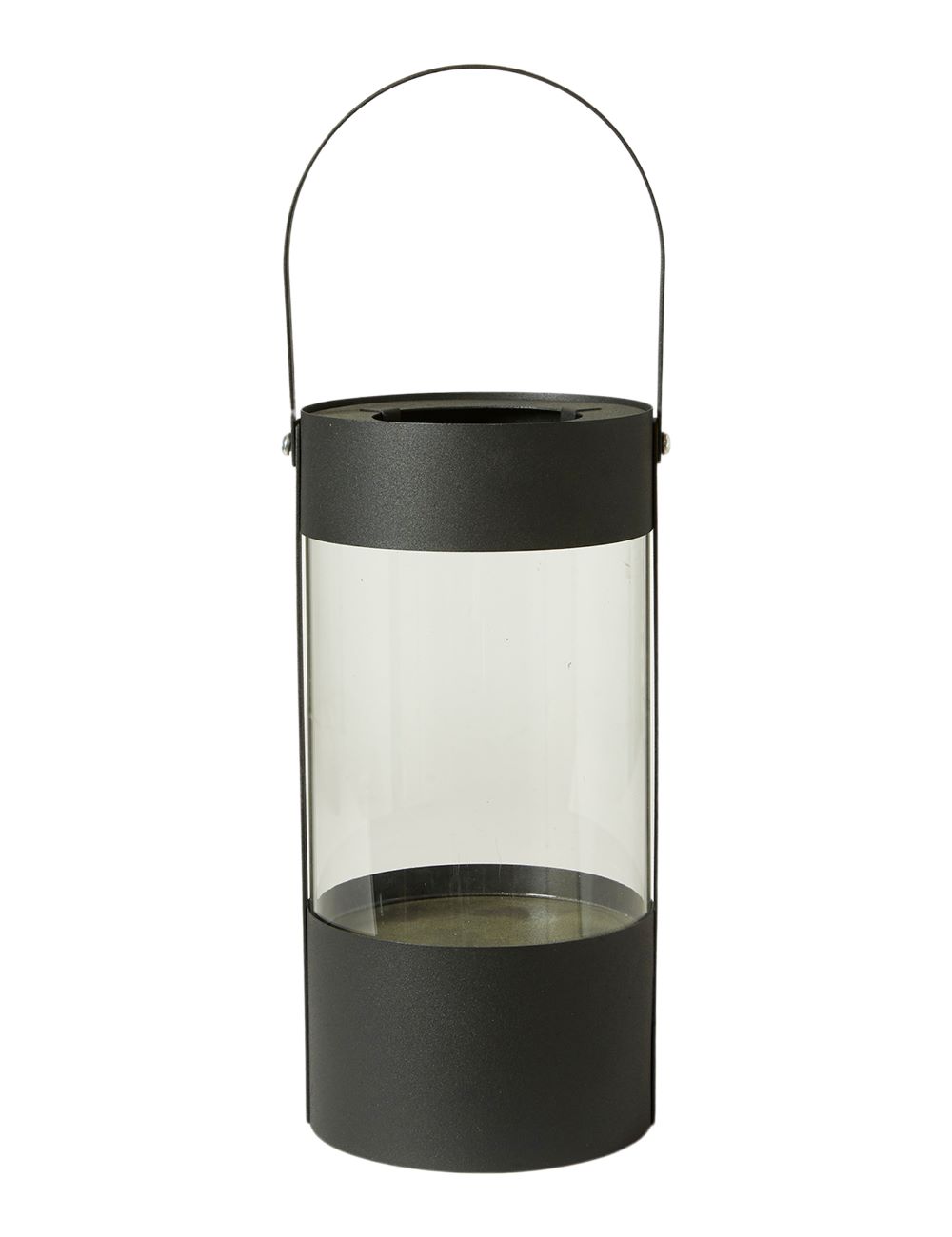 Lanterne 32 cm. - sort