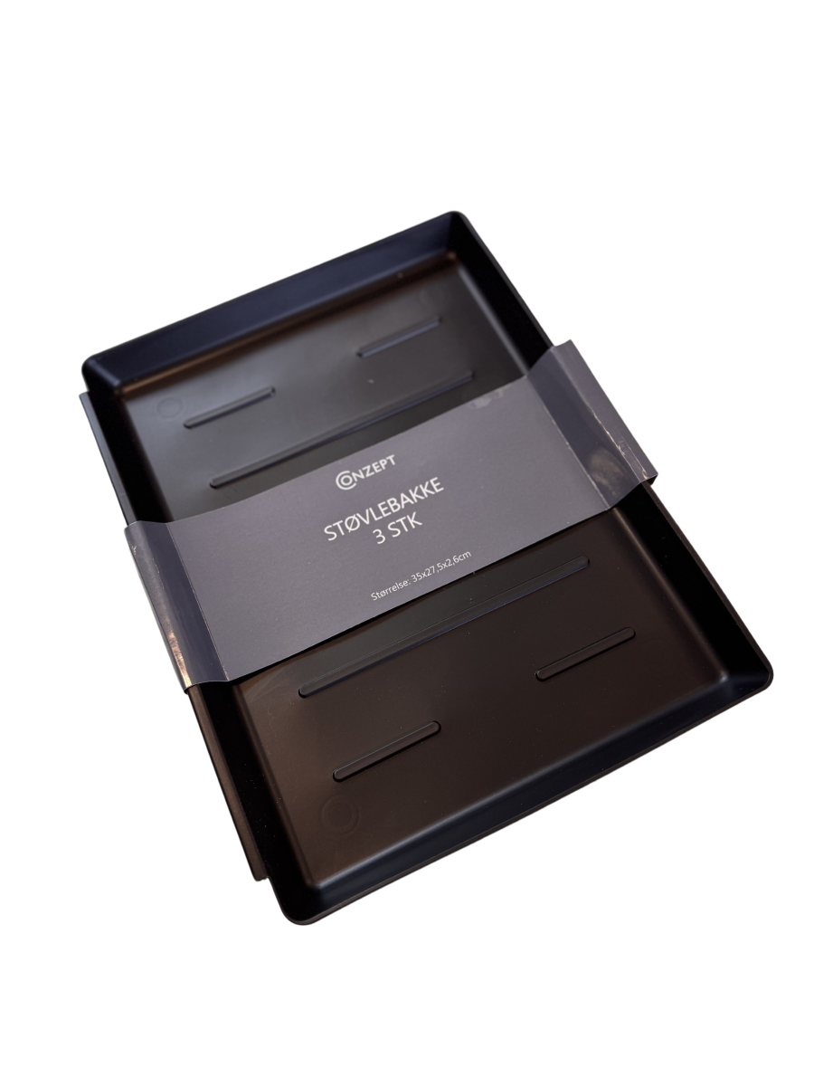 Conzept Støvlebakke 35x27,5x2,6 cm. 3 stk. pr. pakke