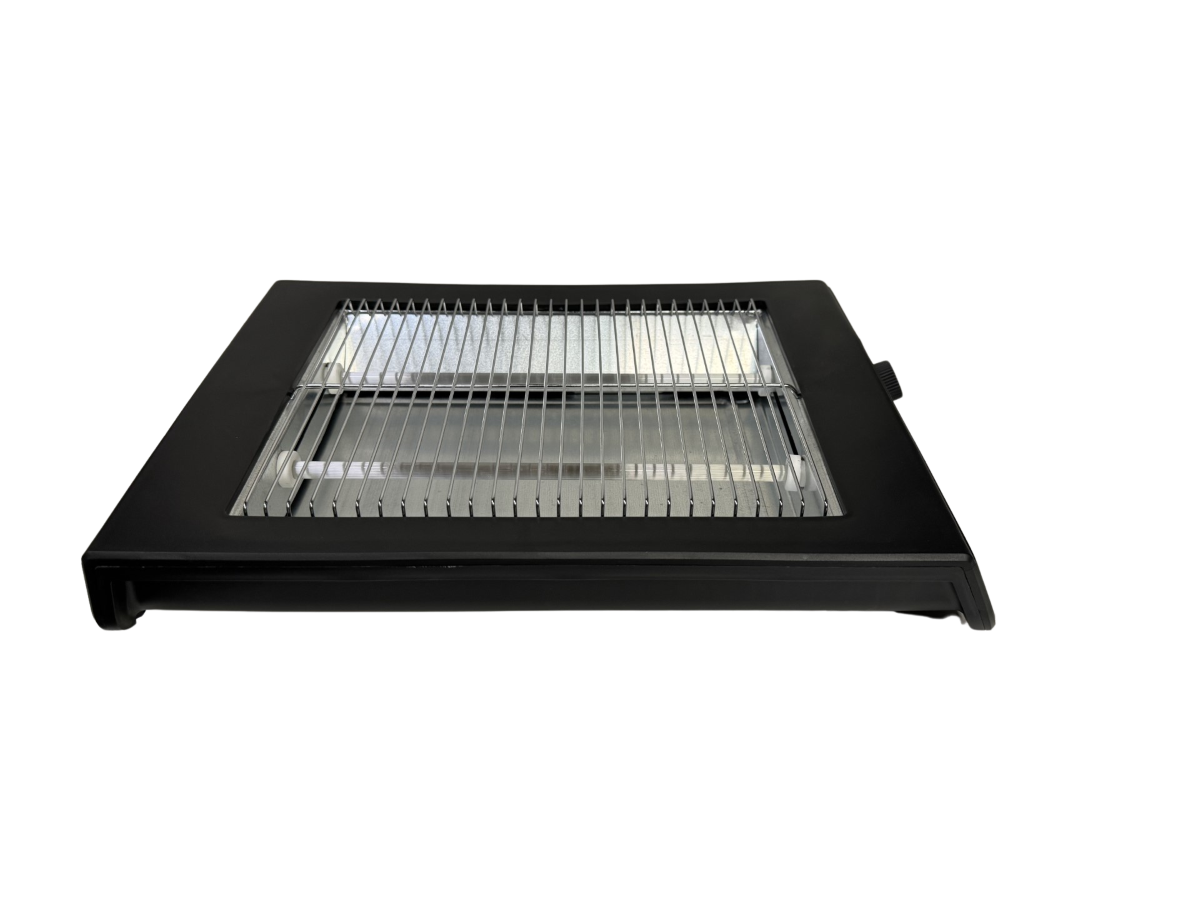 Conzept brødrister sort plast 600 W med timer
