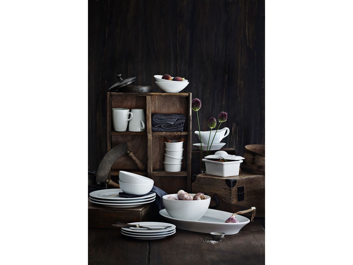 Ramekin lav nr. 1 Serie Originale 15 cl 9 x 4 cm 4 stk. Hvid