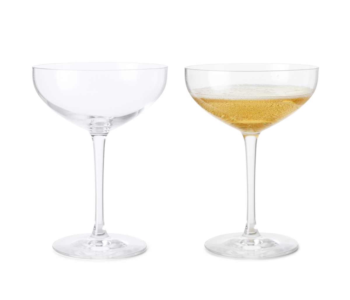 Premium Champagneskål 39 cl klar 2 stk.