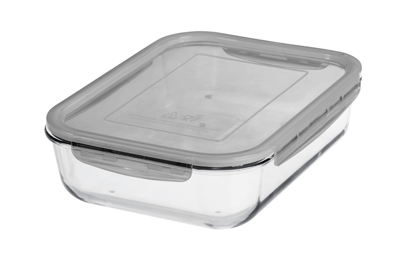 GastroMax ildfast glasfad med låg 2,7 L