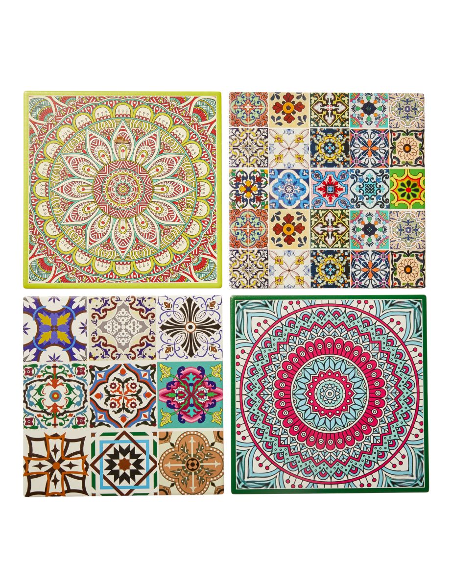 Da'core Bordskåner keramik 20x20 cm assorteret