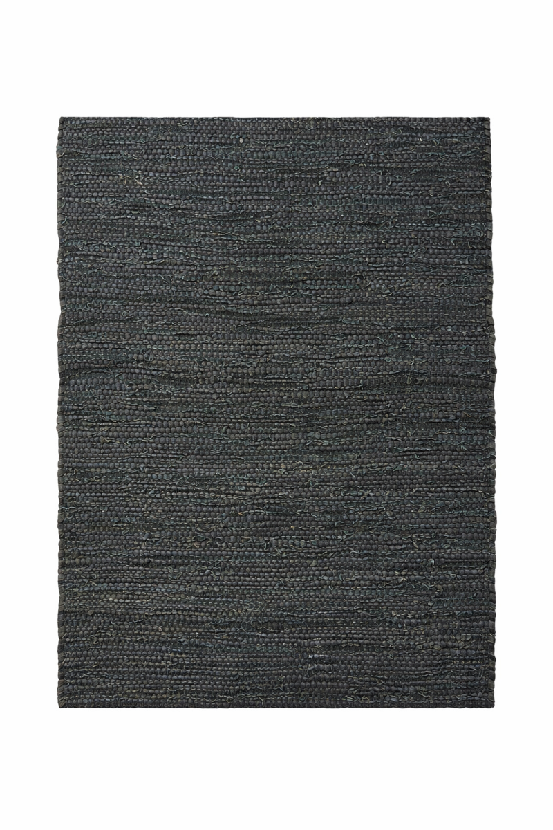 Gulvtæppe skind 60x90 cm sort
