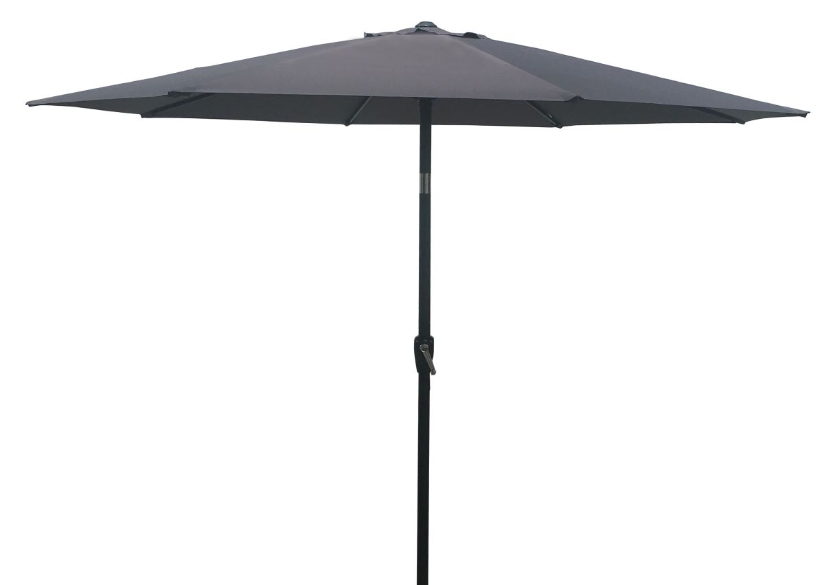 Madrid parasol Ø2 m alu grå NR. 120