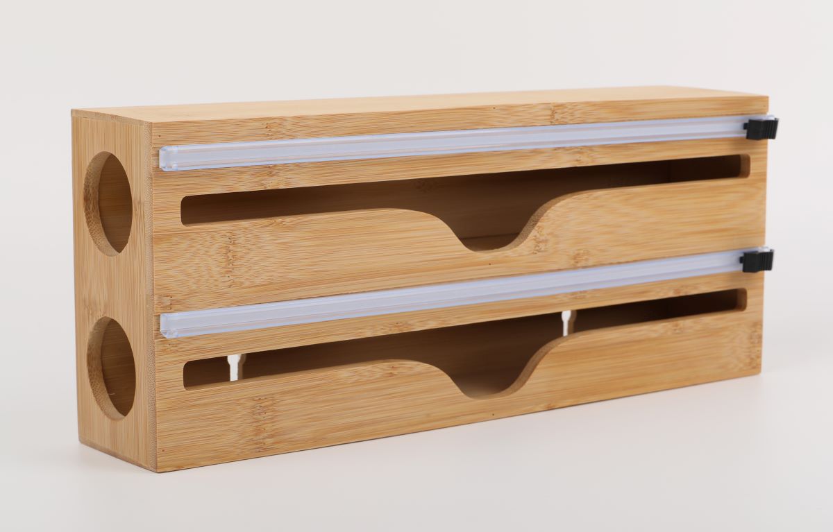 Conzept dispenser til madfolie eller alufolie 2-i-1 33,5x14x7 cm.