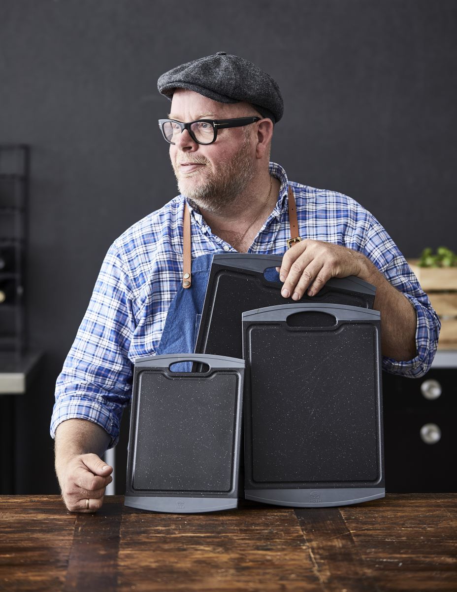 Skærebræt 2 stk. plast HOLM