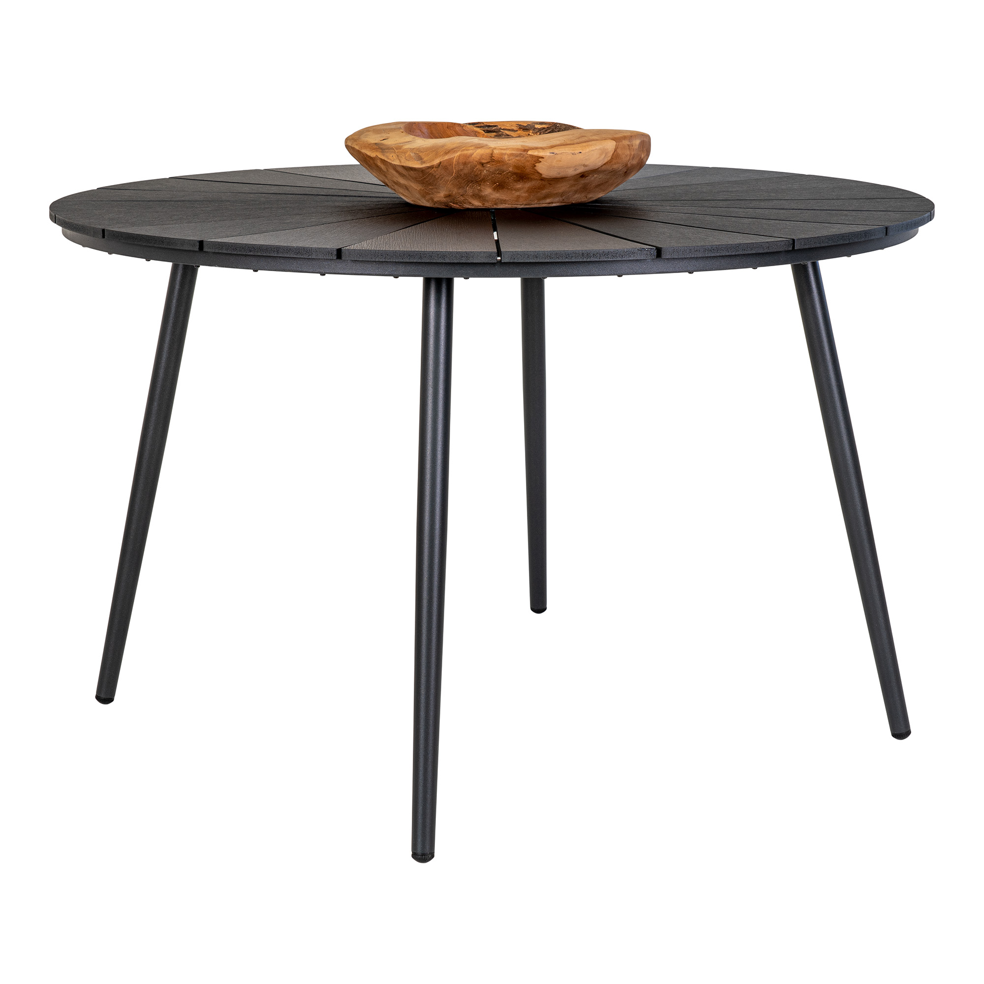 Atlanta bord Ø 120 cm. - sort