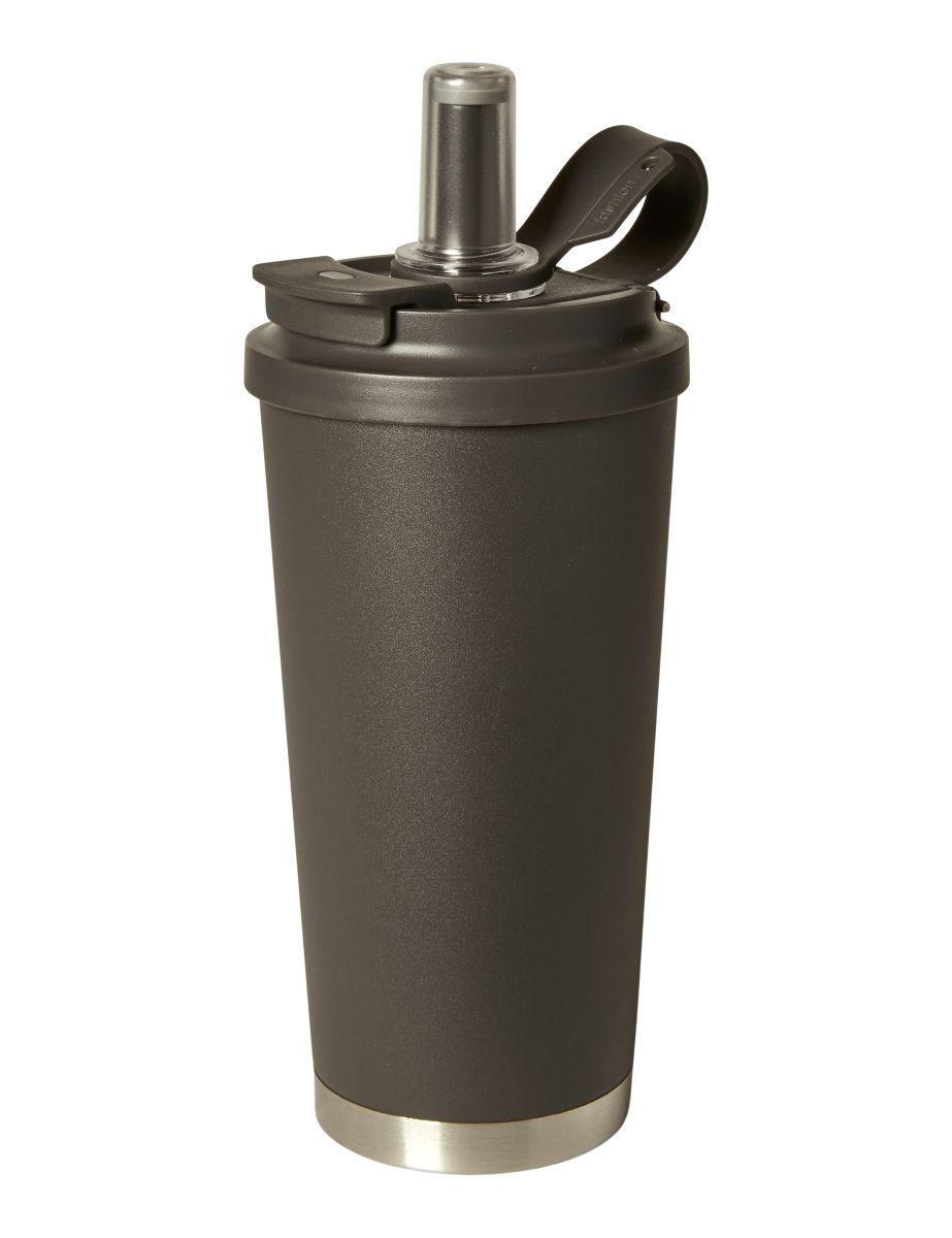 Da'core Termokop 580 ml. SS dobbeltvægget sort