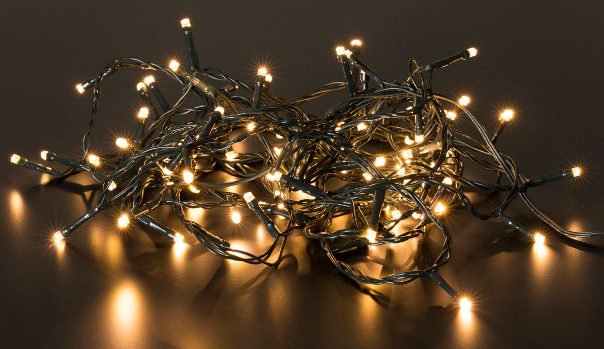 Conzept lyskæde i varmhvid med remote funktion