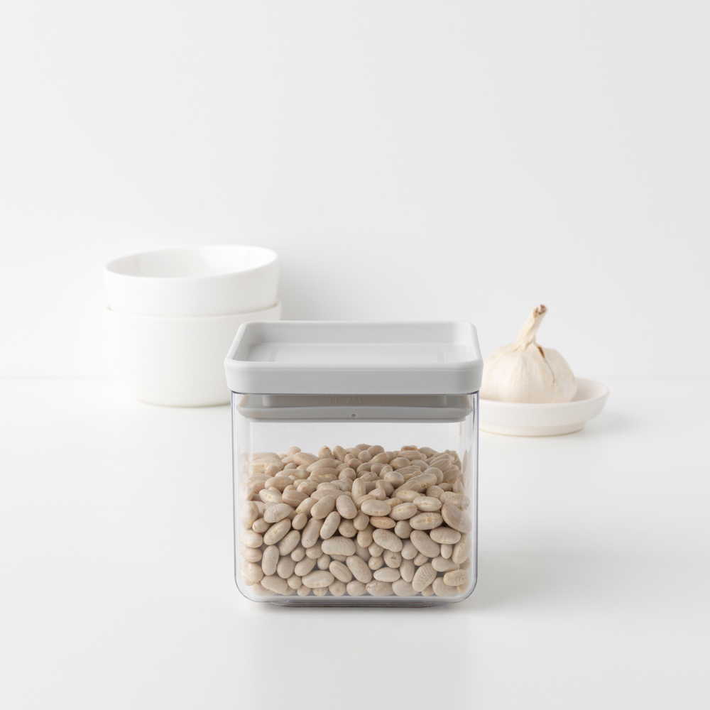 Brabantia Tasty+ Opbevaringsboks 0,7 L lysegrå