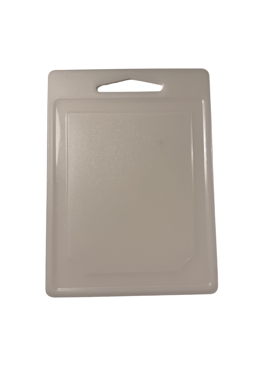 Skærebræt plast 30x22x0,7 cm.