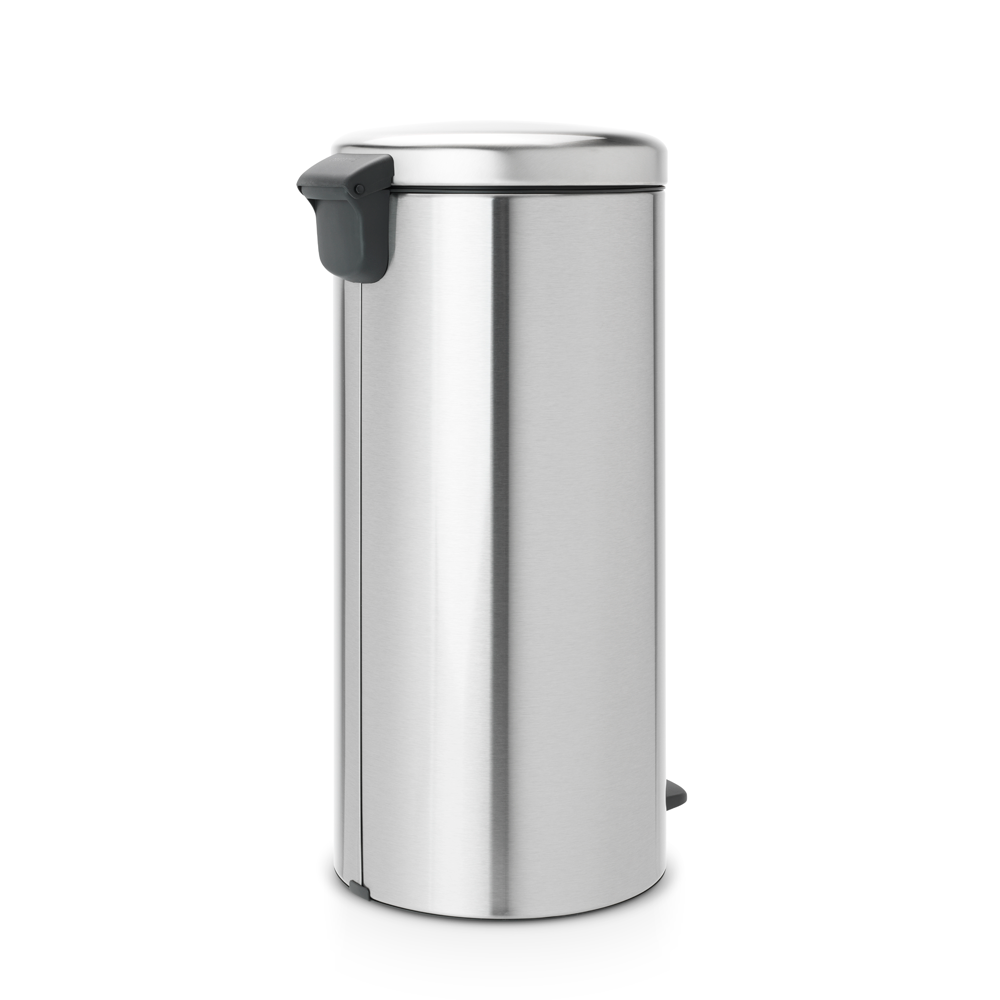 NewIcon Pedalspand 30 L mat stål