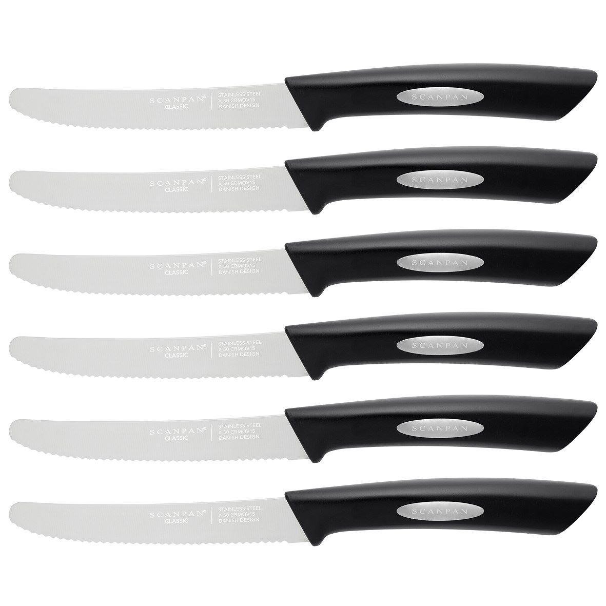 Classic steakknive 6 stk.