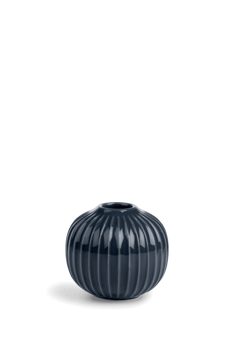 Kähler Ø8 Lysestage Rund Antracit