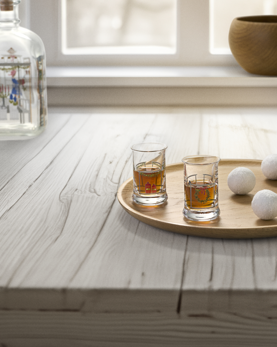 Holmegaard Juledramglas 2024 2 stk. 