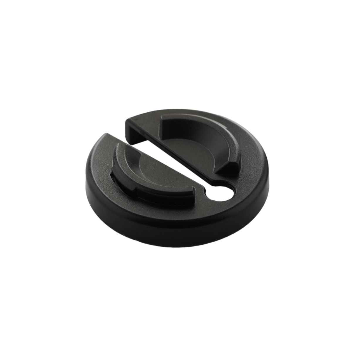 Folieskærer plastik 1x5x5 cm. sort