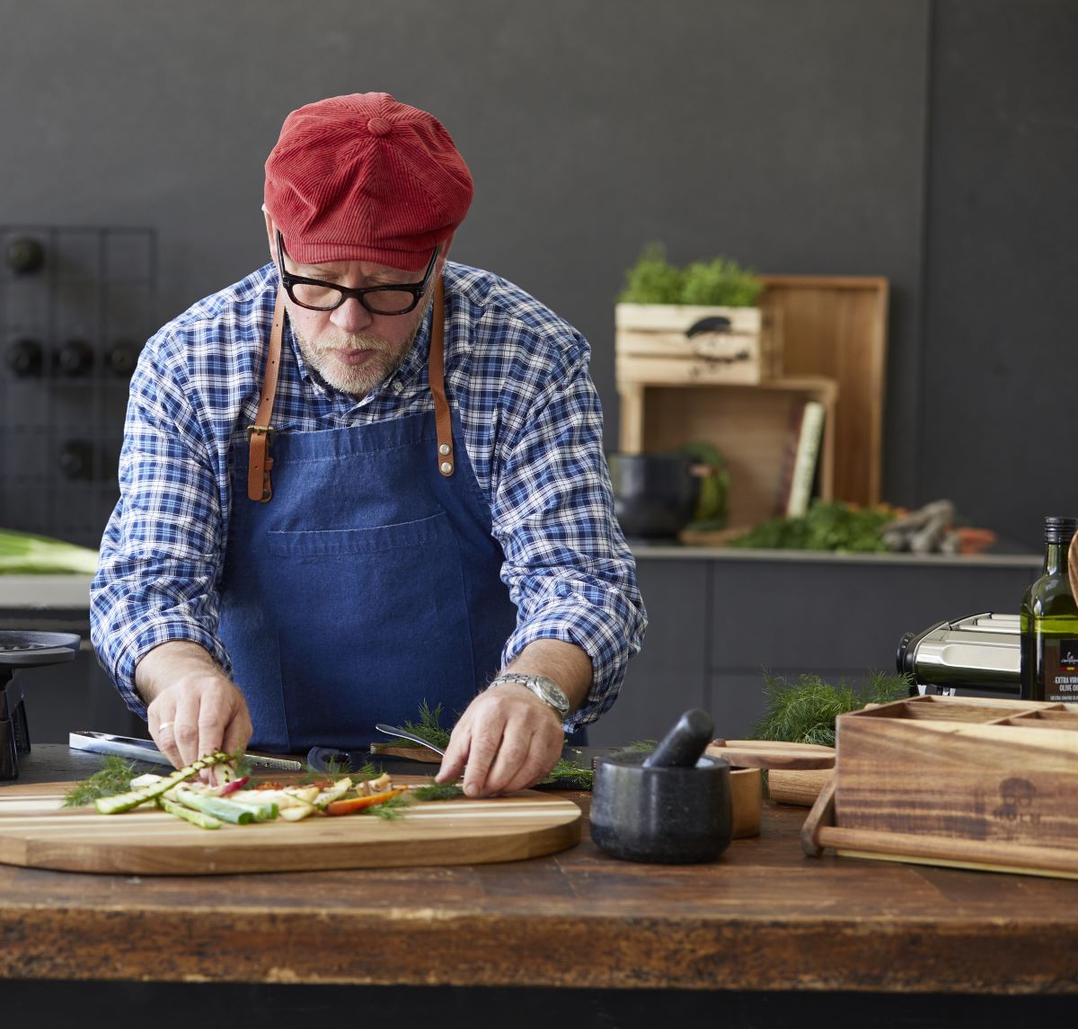 Morter Ø12cm granit, HOLM