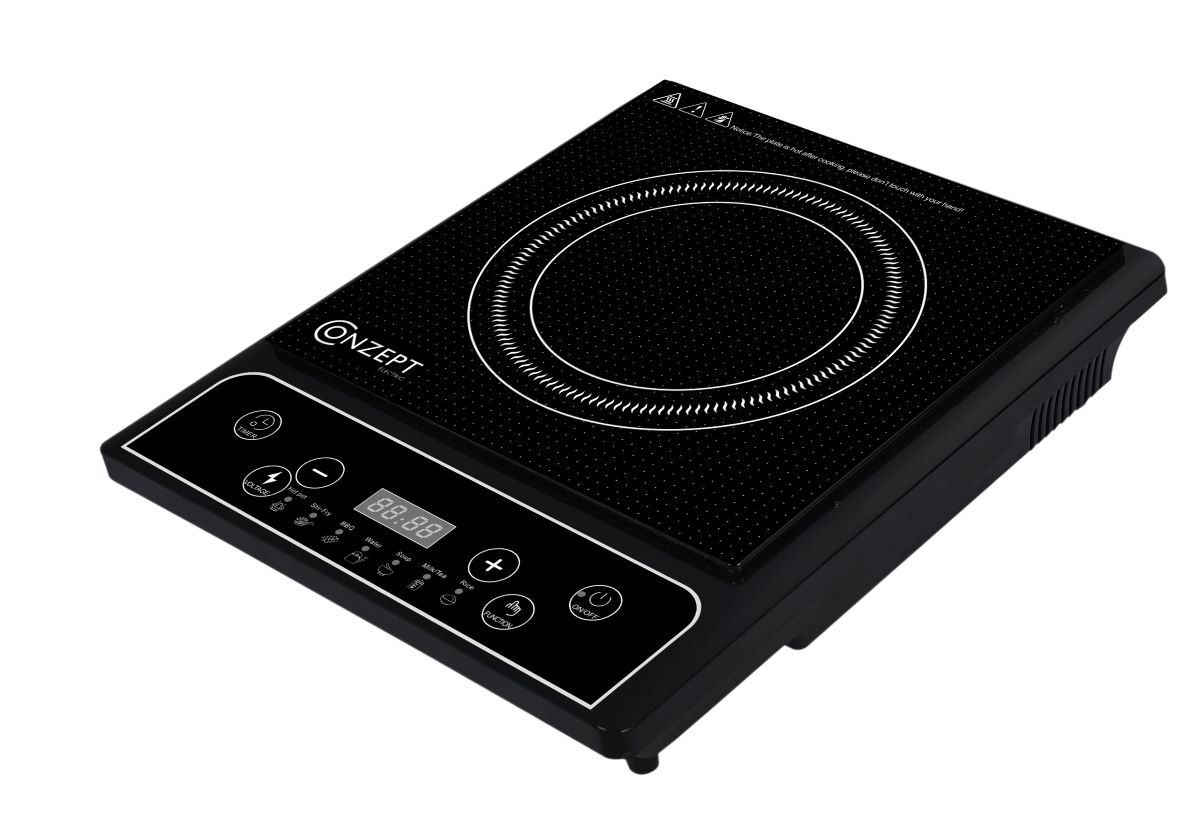 Conzept Induktions kogeplade 1500W 25x25 cm.