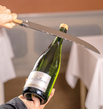 Laguioleby Hâws Champagnesabel oliventræ 27,2 cm