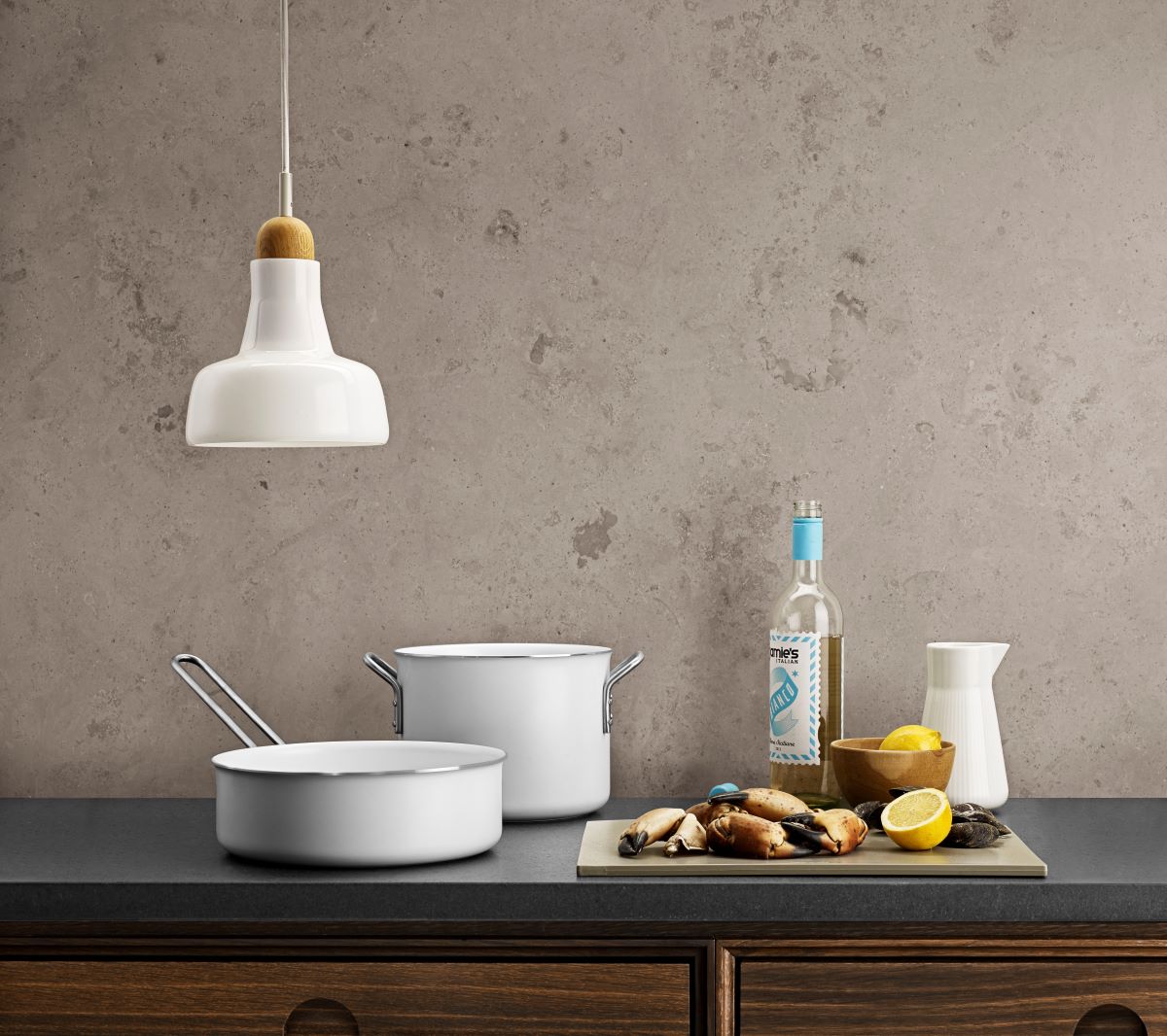 Eva Trio WL Sauterpande 24 cm keramisk Slip-Let® belægning