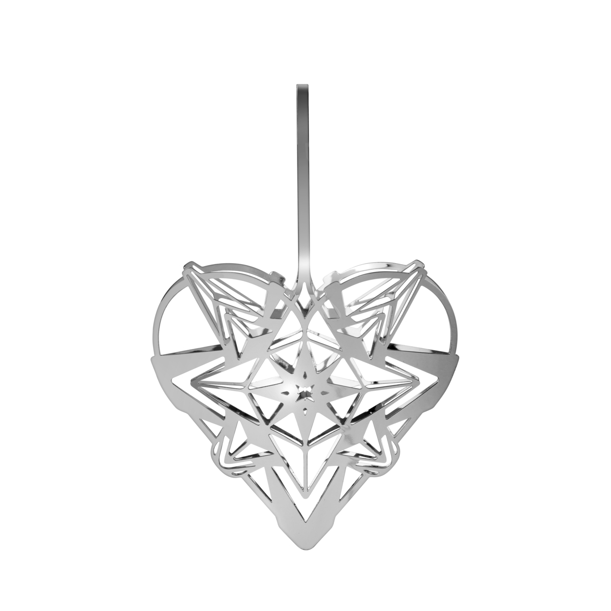 Rosendahl Karen Blixen Ornament forsølvet julehjerte