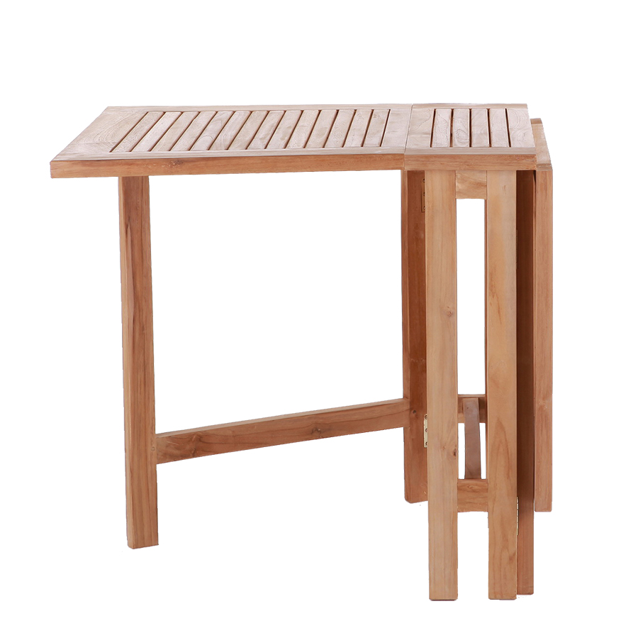 Bella havebord med butterfly plader 64x75/130 cm. i kerneteak