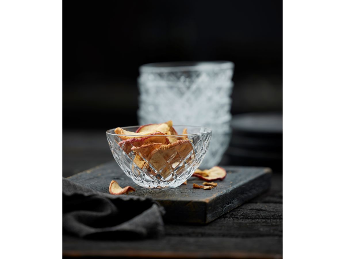 Lyngby Glas Sorrento Skål 4 stk. Ø 12 cm. klar glas