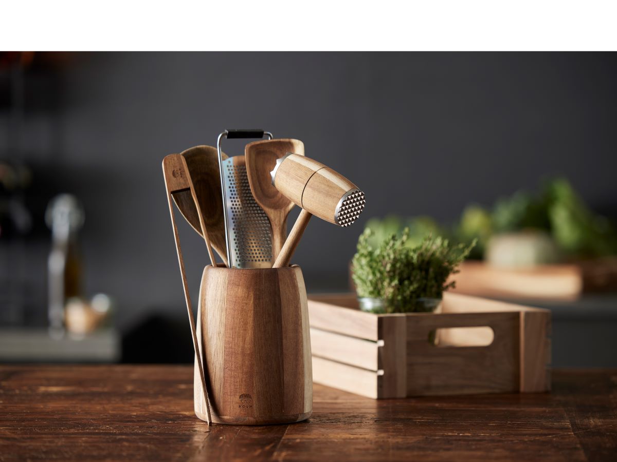 Holm ske 30,5 cm Akacietræ