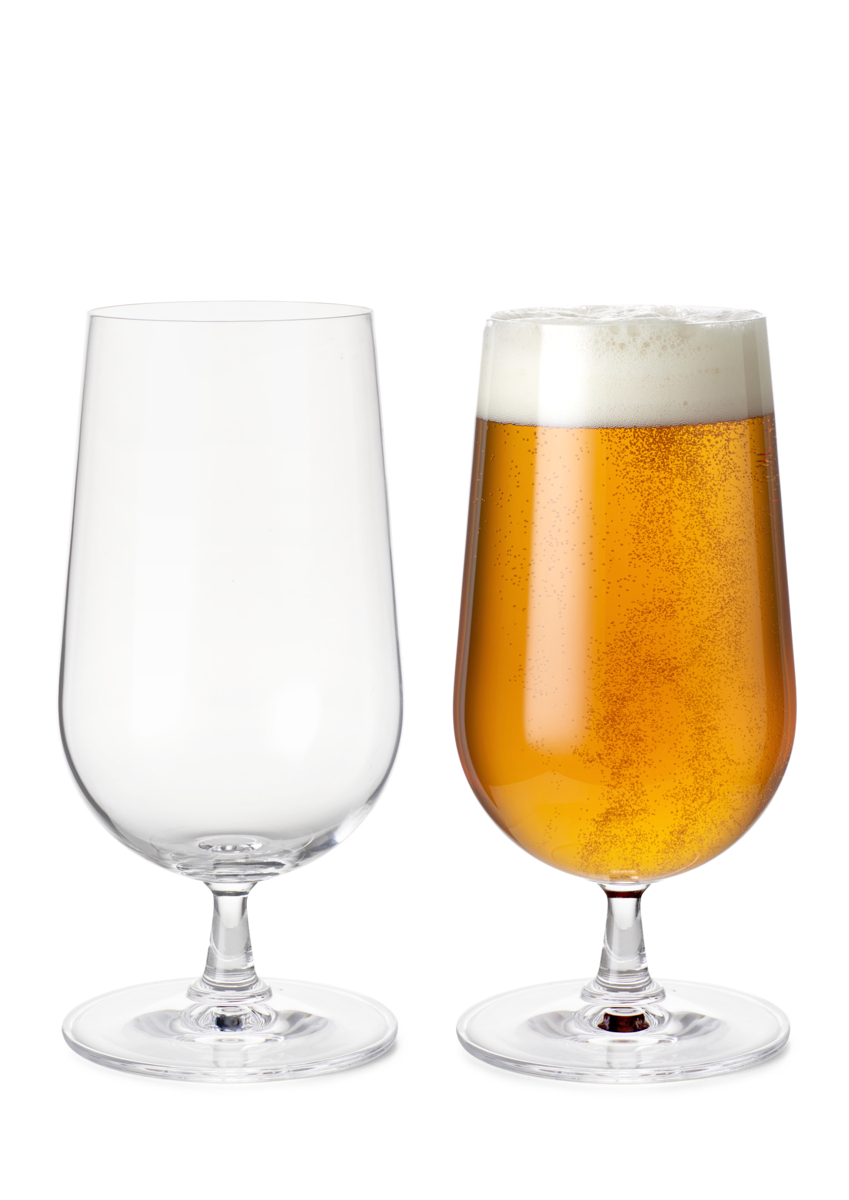 GC Ølglas 50 cl klar 2 stk.